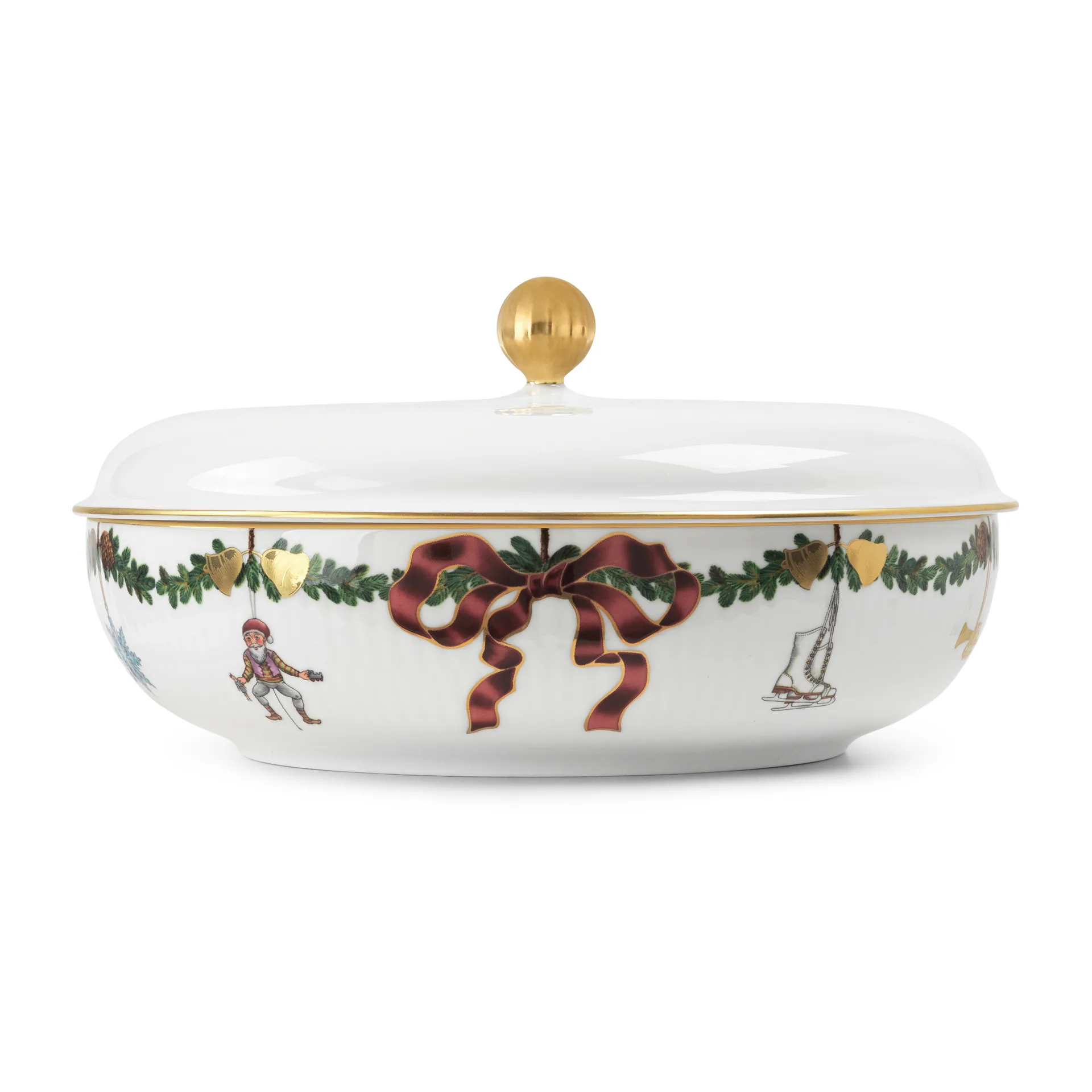 Miska Star Fluted z pokrywką, Ø21 cm Royal Copenhagen