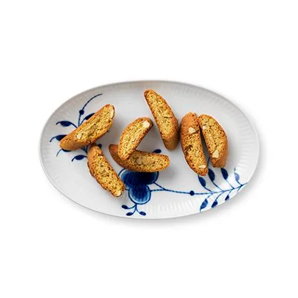 Półmisek Blue Fluted Mega ovalny, Ø 23 cm Royal Copenhagen