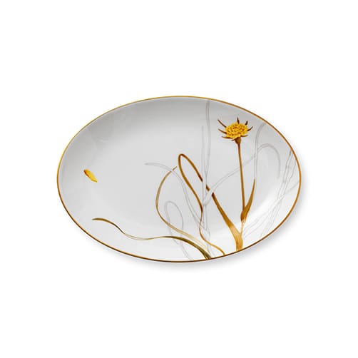 Półmisek owalny Flora 26 cm - Mniszek lekarski - Royal Copenhagen