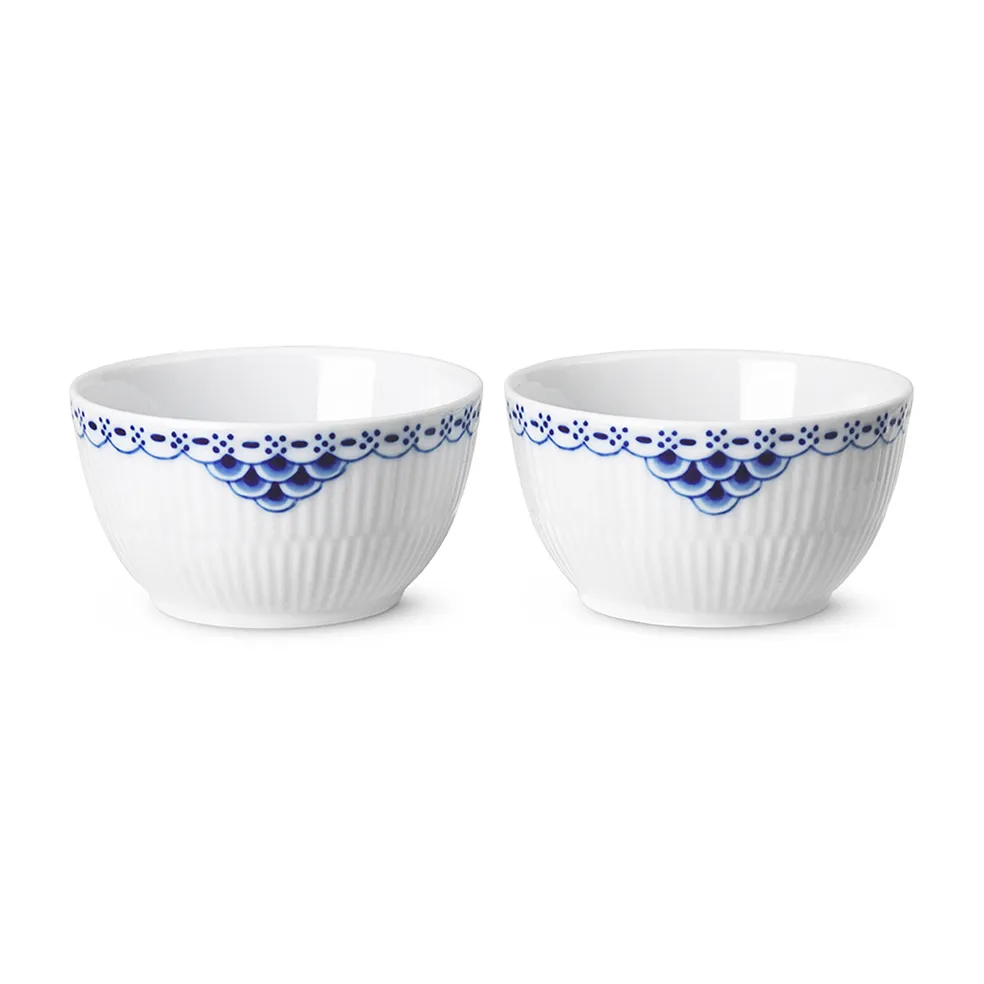 Princess miseczka 150 ml 2‑pak, Niebieski Royal Copenhagen