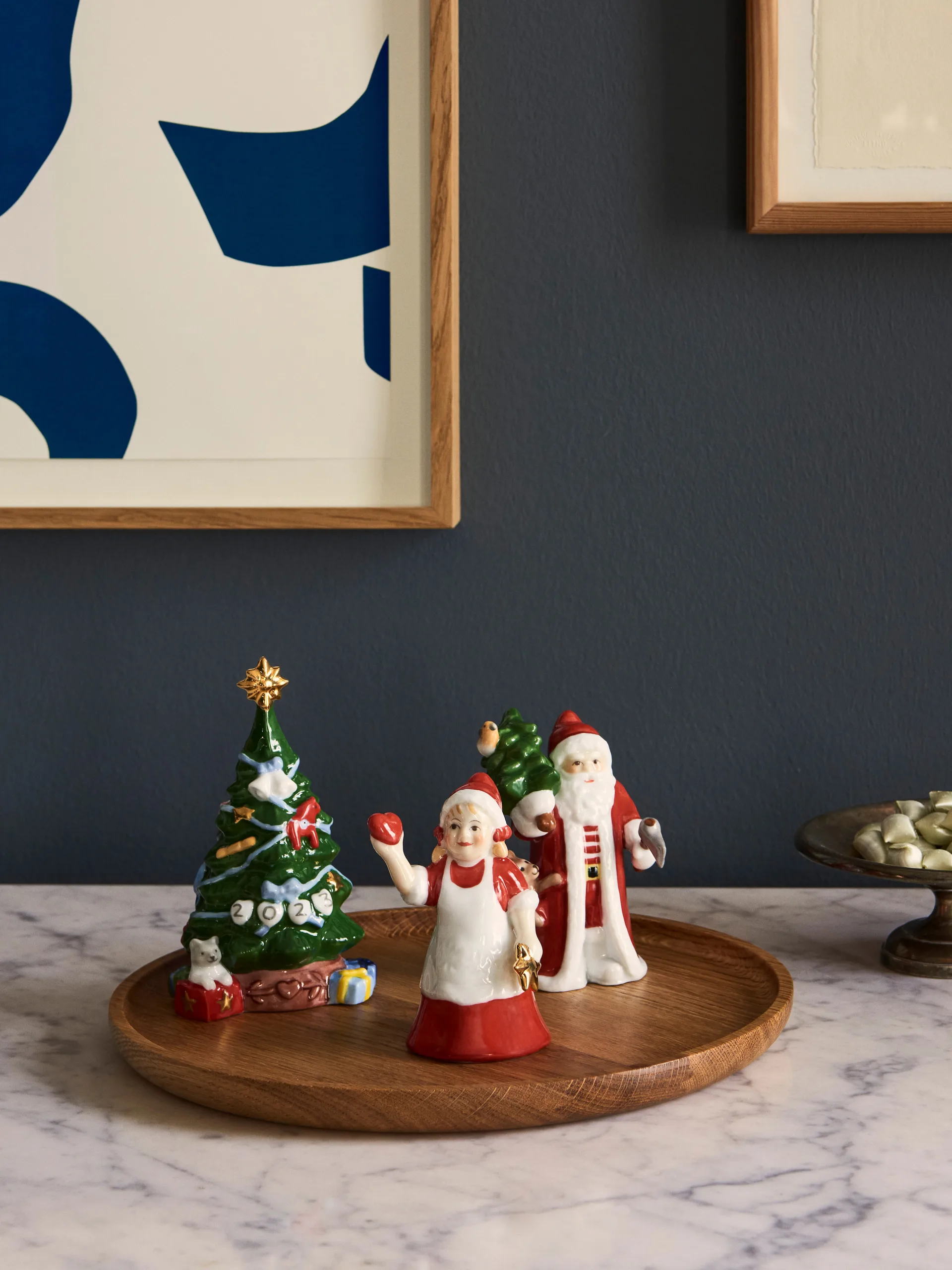 Royal Copenhagen Żona Świętego Mikołaja 2023, Czerwony-biały Royal Copenhagen