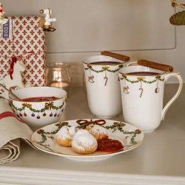 Star Fluted Christmas miska do serwowania - 300 ml - Royal Copenhagen