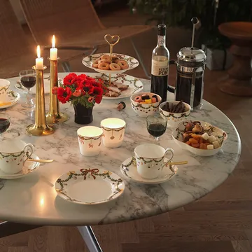 Star Fluted Christmas Świąteczne kubki do serwowania 2 szt - 300 ml - Royal Copenhagen