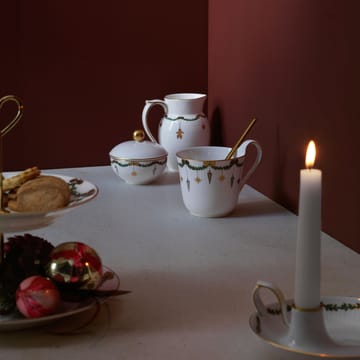 Star Fluted Christmas Świąteczny dzbanek na mleko - 390 ml - Royal Copenhagen
