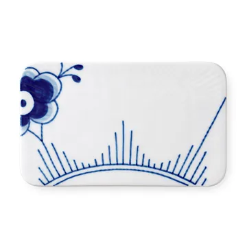 Tacka do serwowania Blue Fluted Mega 9,2x15,5 cm - Niebieski - Royal Copenhagen