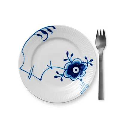 Talerz Blue Fluted Mega 6, Ø 17 cm Royal Copenhagen