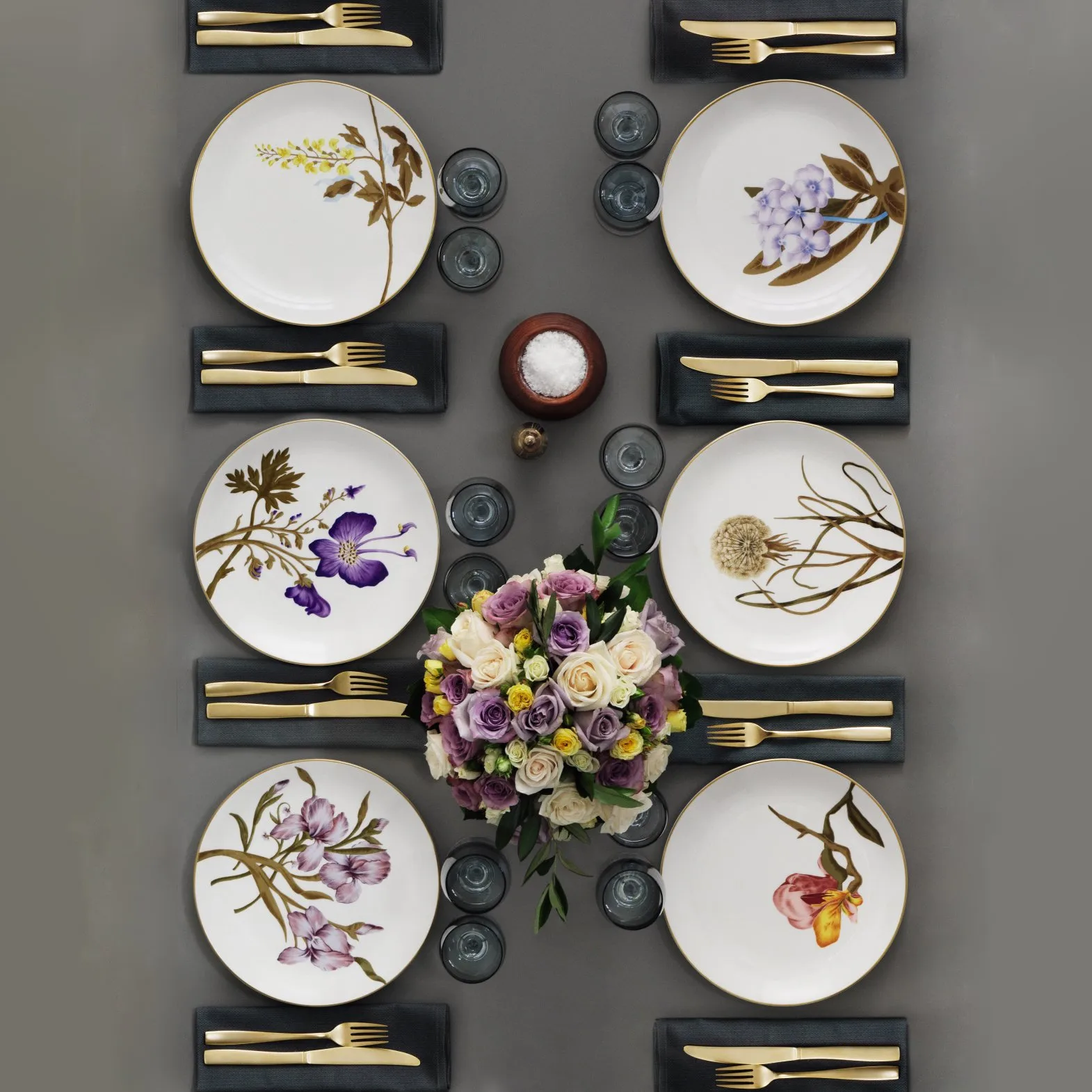 Talerz Flora Ø 22 cm, irys Royal Copenhagen