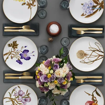 Talerz Flora Ø 27 cm - magnolia - Royal Copenhagen