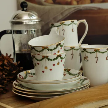 Talerz Star Fluted Christmas - Ø 19 cm - Royal Copenhagen