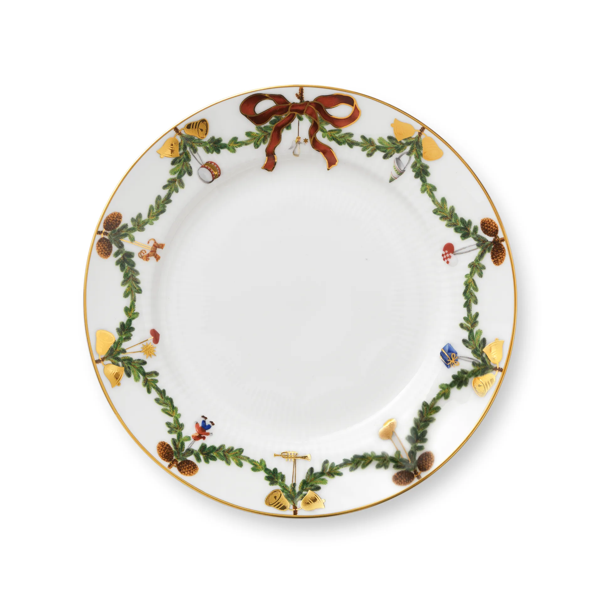 Talerz Star Fluted Christmas, Ø 19 cm Royal Copenhagen