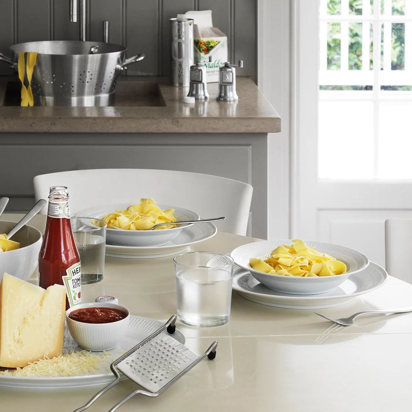 Talerz White Fluted, Ø 27 cm Royal Copenhagen