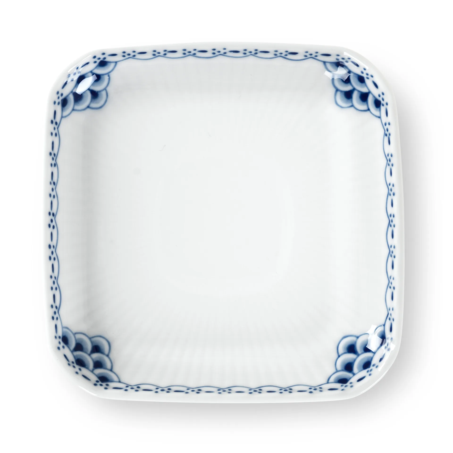 Talerzyk kwadratowy Princess, Ø10 cm Royal Copenhagen