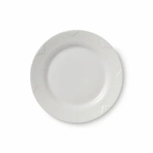 White Elements talerz, Ø 19 cm Royal Copenhagen