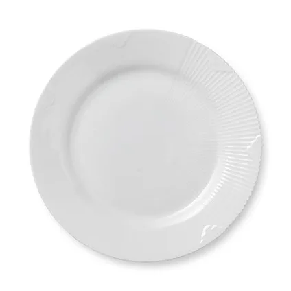 White Elements talerz, Ø 22 cm Royal Copenhagen