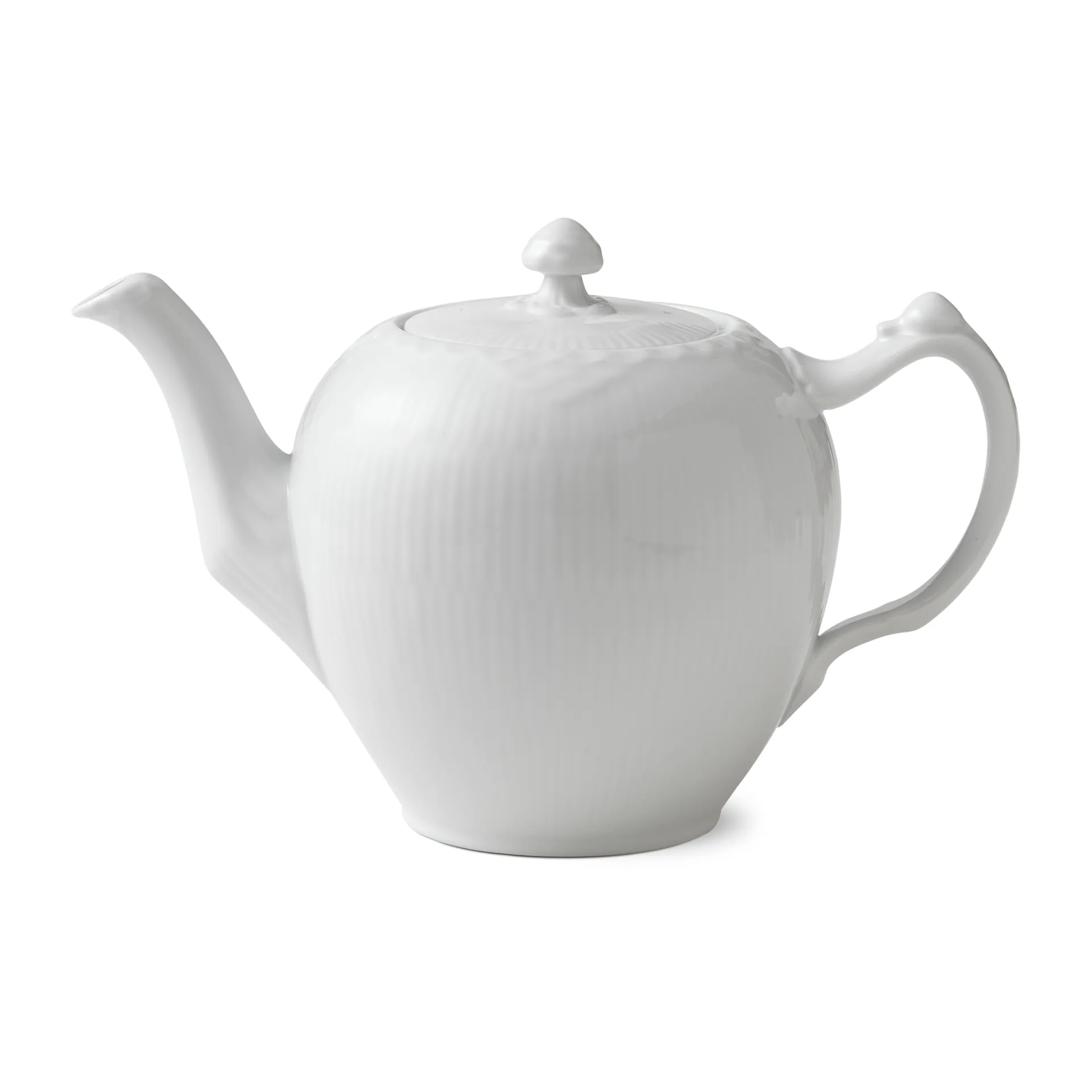 White Fluted Half Lace czajnik, 1 litr Royal Copenhagen