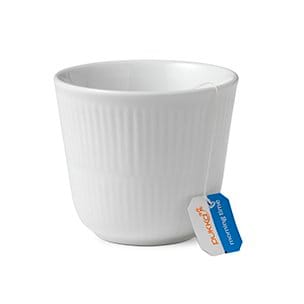 White Fluted kubek termiczny - 260 ml - Royal Copenhagen