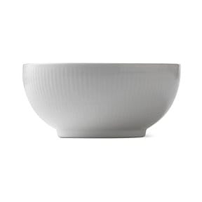 White Fluted miska - Ø 15 cm - Royal Copenhagen