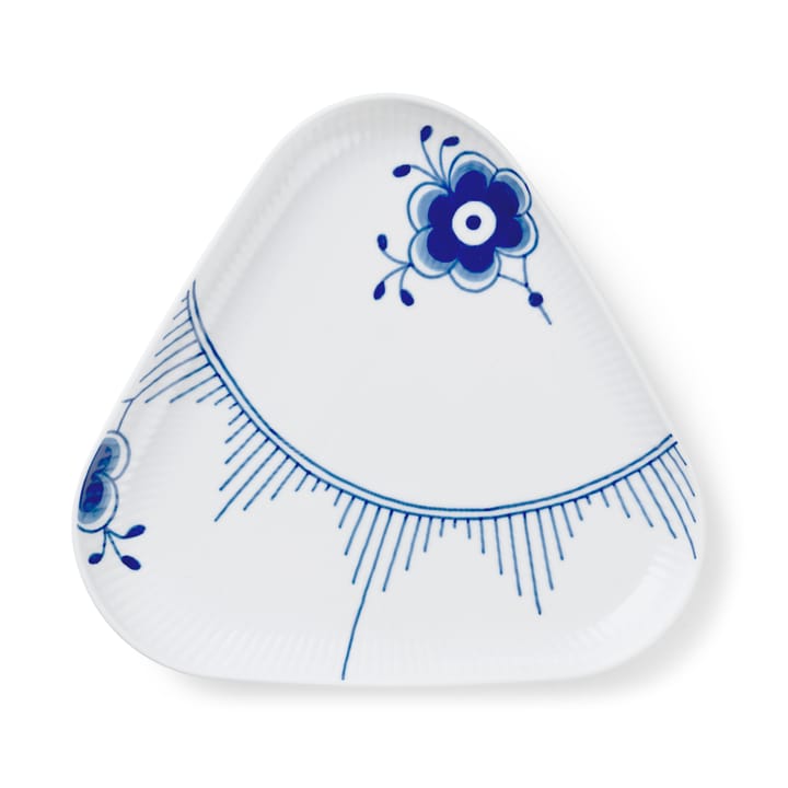 Zestaw do serwowania Blue Fluted Mega 4 sztuk, Niebiesko-biały Royal Copenhagen