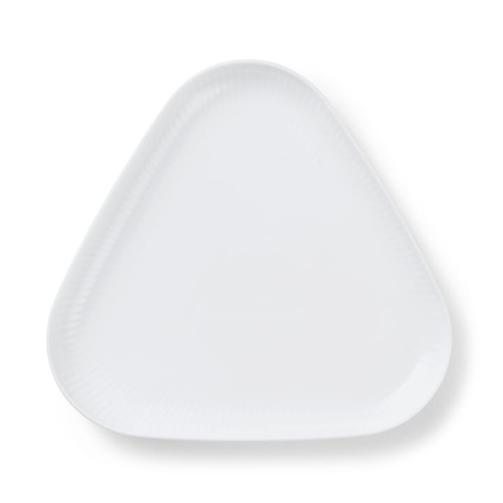 Zestaw do serwowania White Fluted 4 sztuk, Biały Royal Copenhagen
