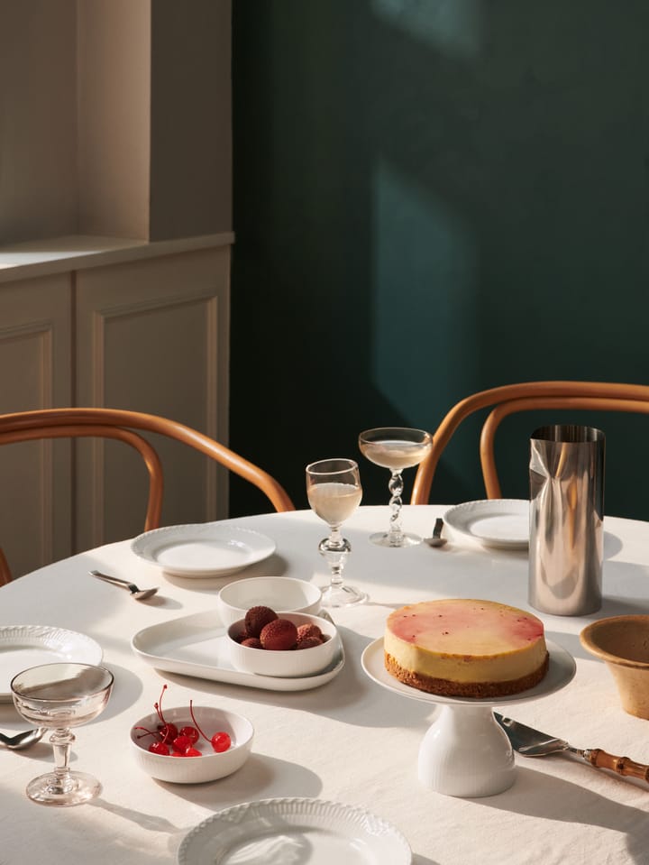 Zestaw do serwowania White Fluted 4 sztuk, Biały Royal Copenhagen