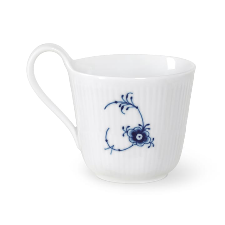 Żłobiony kubek porcelanowy z literą 33 cl, M Royal Copenhagen