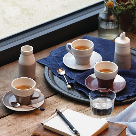 Coffee Studio cukier i mleko - zestaw, biało-szary Royal Doulton