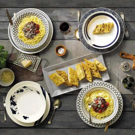 Talerz głęboki Pacific niebieski 6 szt., 22 cm Royal Doulton