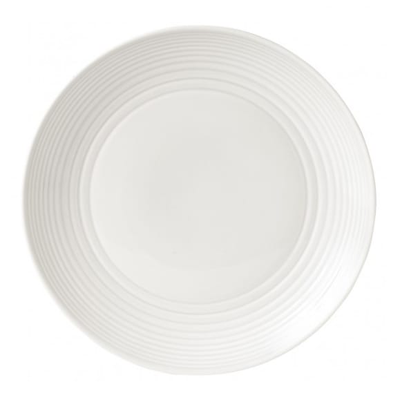 Talerz obiadowy Maze 28 cm - biały - Royal Doulton