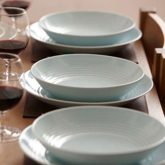Talerz obiadowy Maze 28 cm, niebieski Royal Doulton