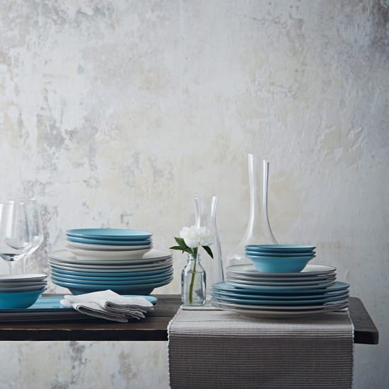 Union Street zestaw 12 sztuk, niebieski Royal Doulton