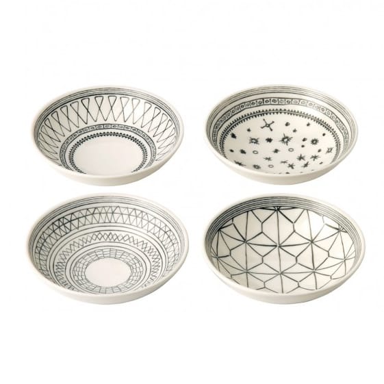 Zestaw misek Charcoal Grey 4 szt., 4 części Royal Doulton