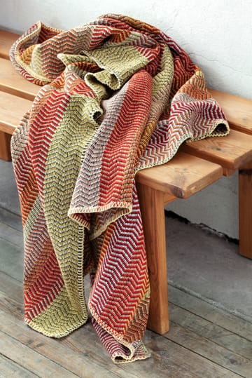 Fri koc 150x200 cm - Summer red - Røros Tweed