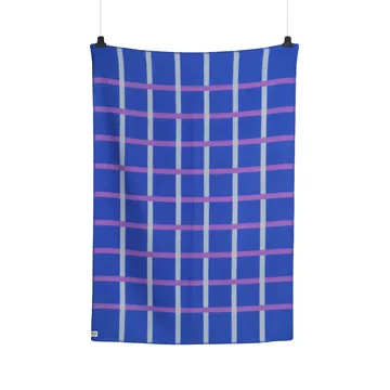 Knut koc 135x200 cm - Blue - Røros Tweed