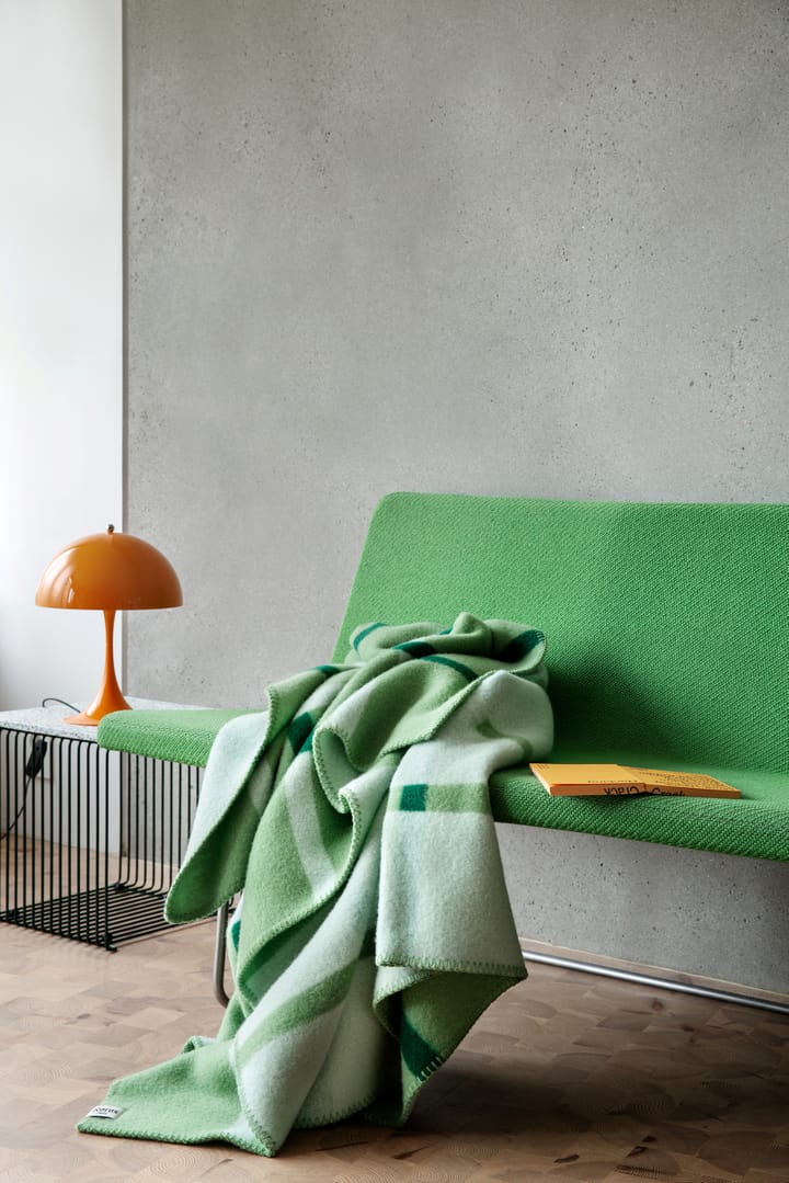 Knut koc 135x200 cm, Field green Røros Tweed