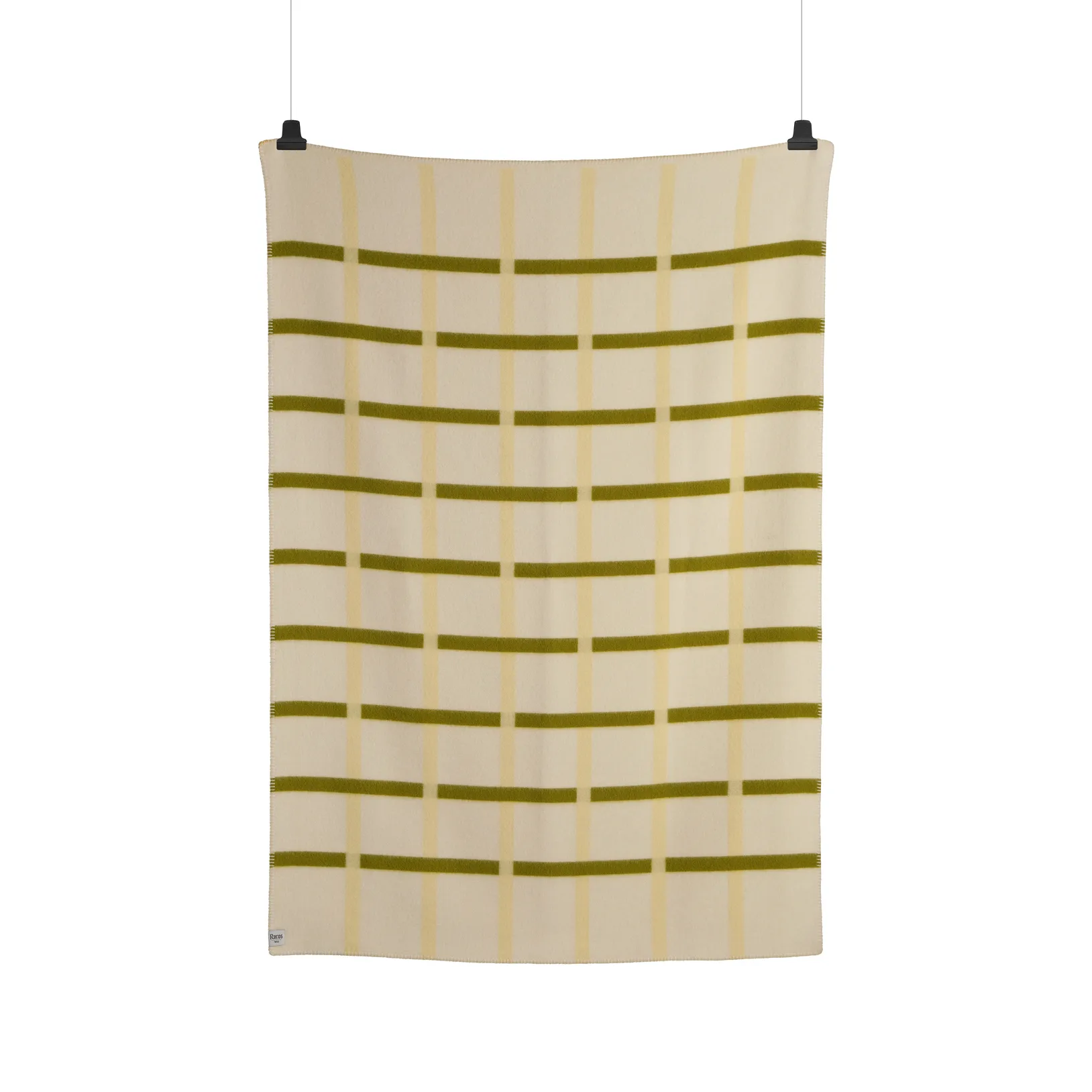 Knut koc 135x200 cm, Lime Røros Tweed