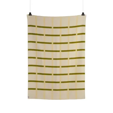 Knut koc 135x200 cm - Lime - Røros Tweed