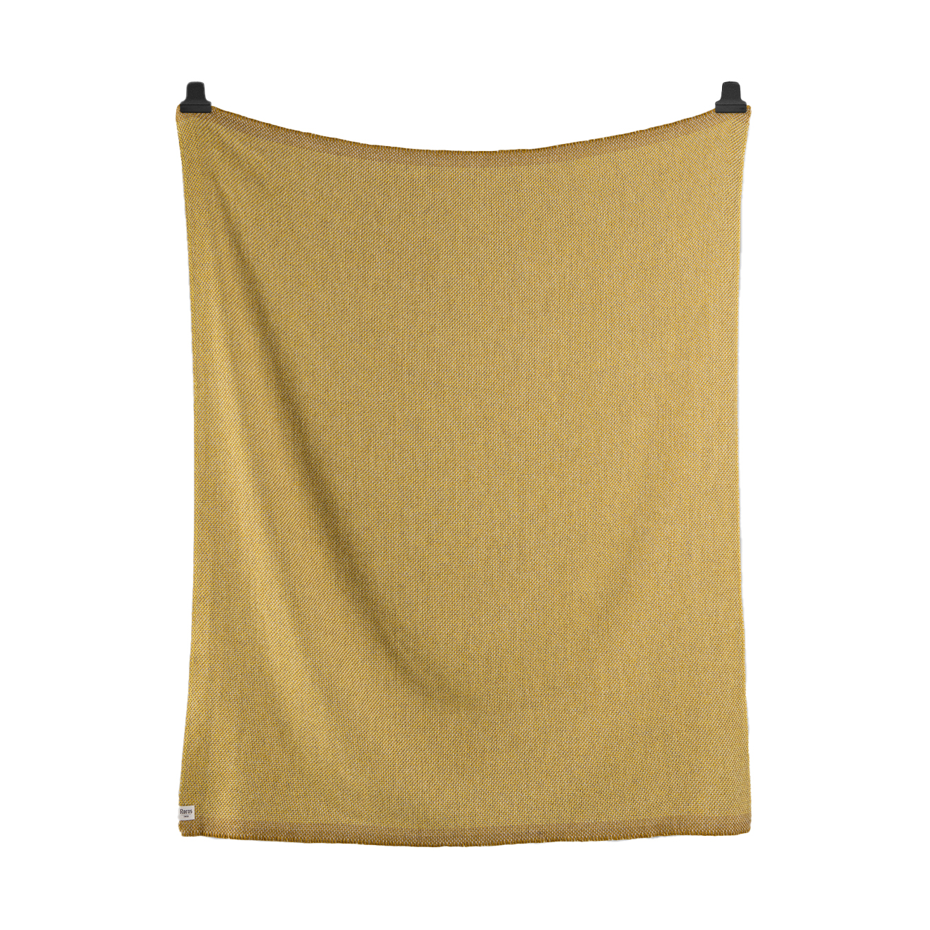 Røros Tweed Koc 150x200 cm Ochre | Skandynawski Design | Wełniane koce i pledy | Żółty