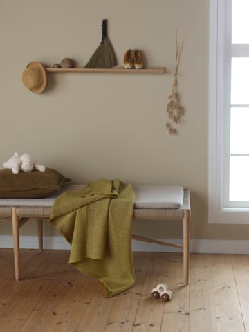 Koc 150x200 cm - Ochre - Røros Tweed