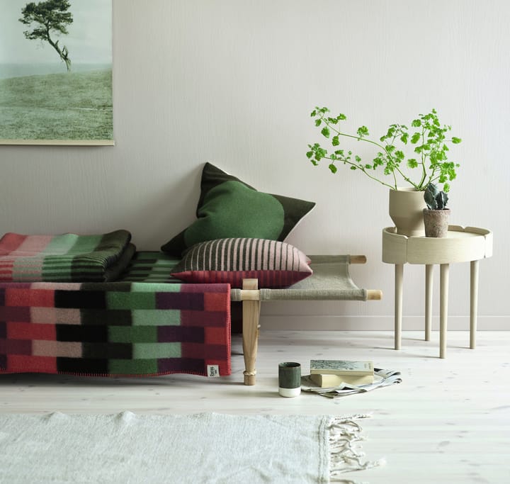 Koc Åsmund 135x200 cm, Pink-green Røros Tweed