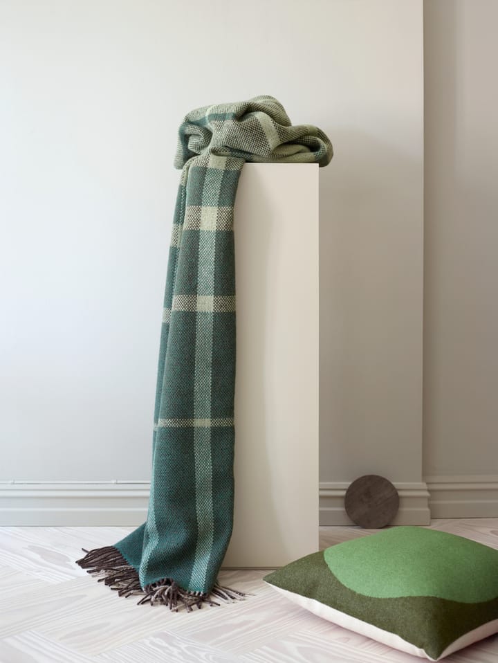 Koc Filos 145x220 cm - Green - Røros Tweed