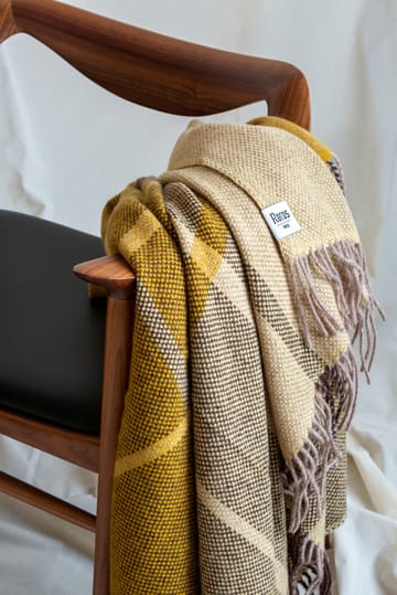 Koc Filos 145x220 cm - Yellow - Røros Tweed
