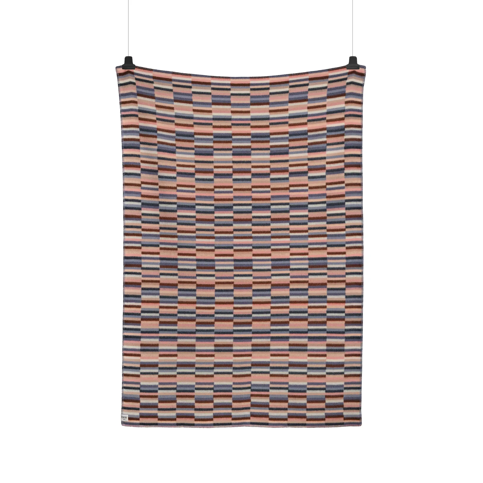 Koc Ida 135x200 cm, Rosa blue Røros Tweed