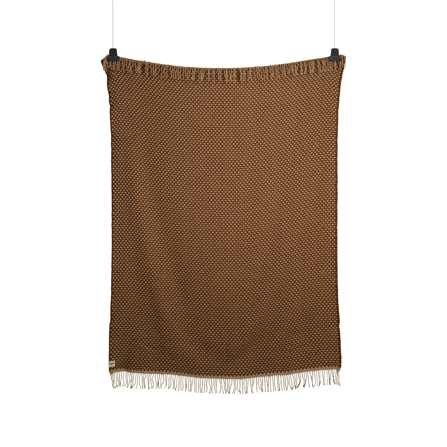 Koc Isak 150x210 cm, Chestnut Røros Tweed