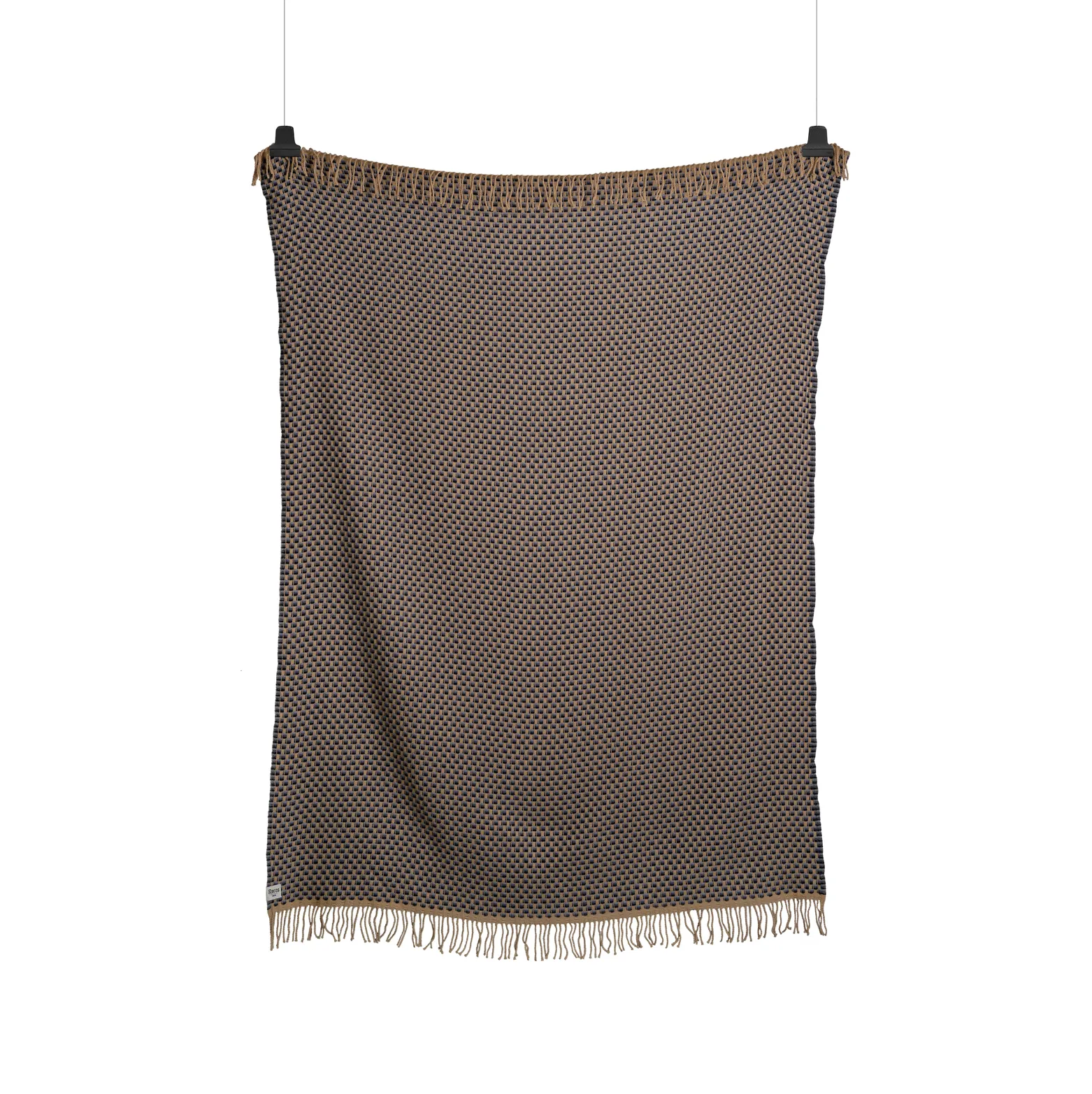 Koc Isak 150x210 cm, Far away blue Røros Tweed