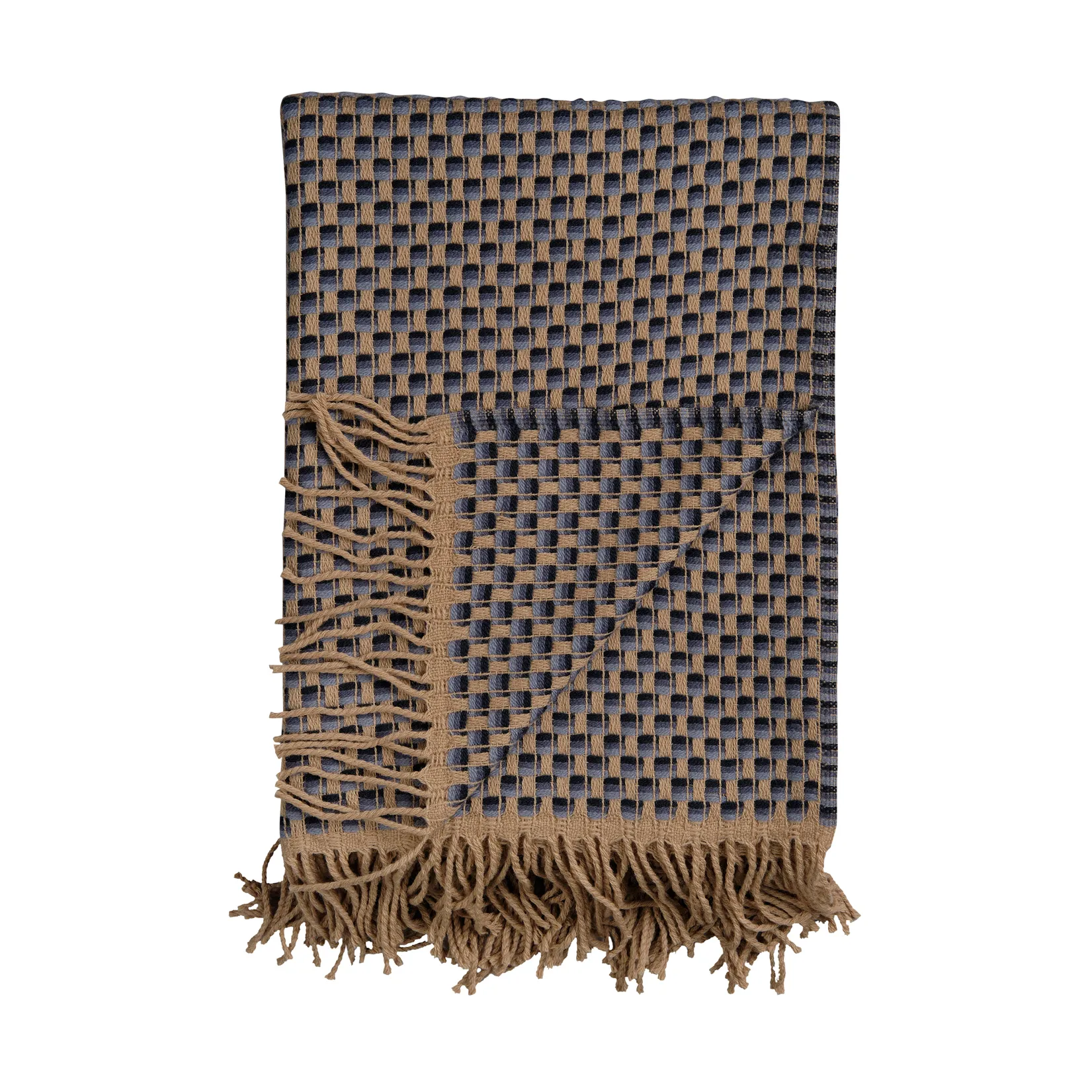 Koc Isak 150x210 cm, Far away blue Røros Tweed