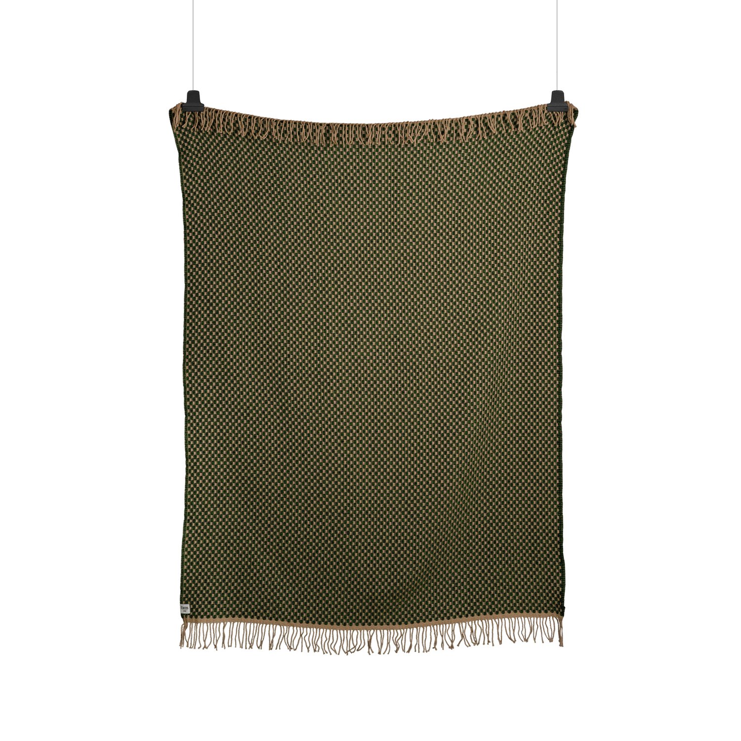 Røros Tweed Koc Isak 150x210 cm Meadow | Skandynawski Design | Wełniane koce i pledy | Zielony