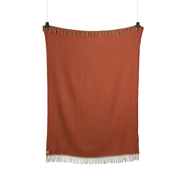 Koc Isak 150x210 cm - Red sumac - Røros Tweed