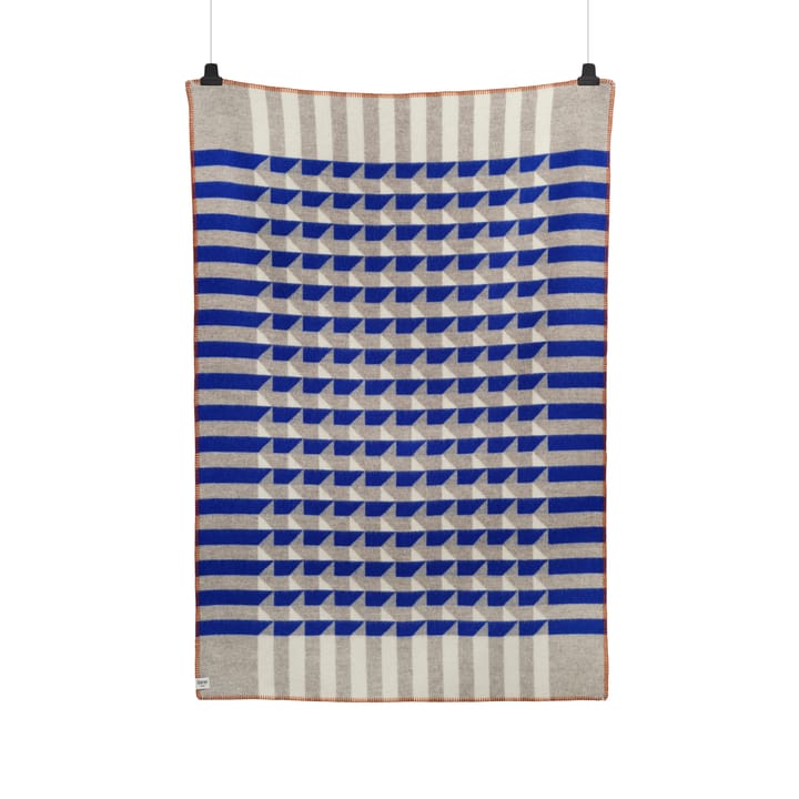 Koc Kvam 135x200 cm - Blue - Røros Tweed