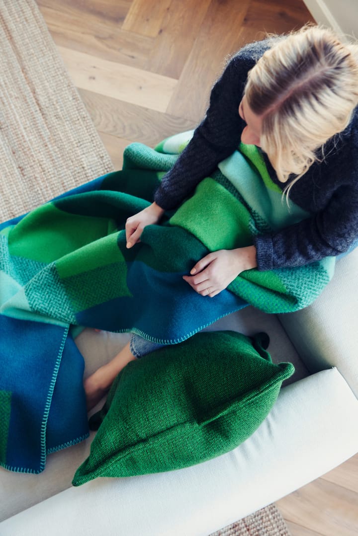 Koc Mikkel 135x200 cm, Green Røros Tweed