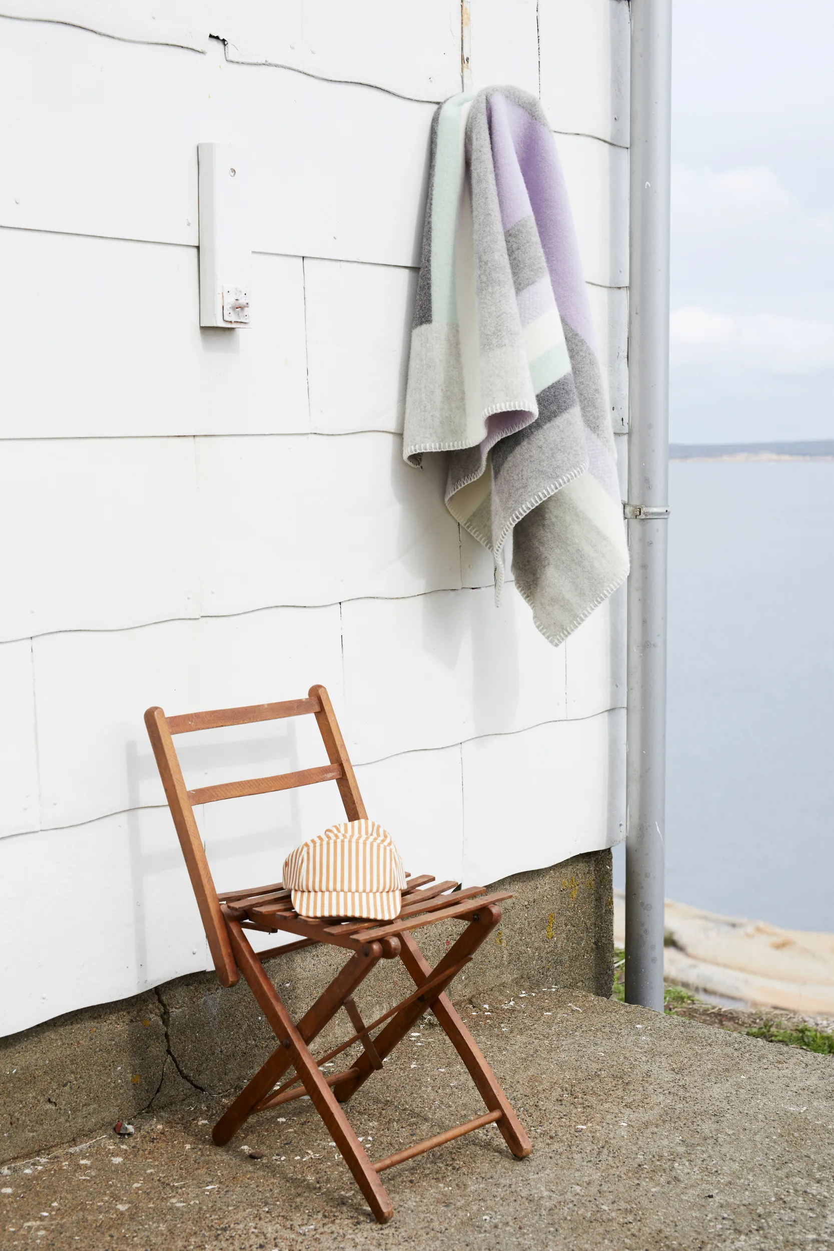 Koc Mikkel 135x200 cm, Grey Røros Tweed